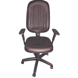 Cadeira Presidente Gomada c/ costuras verticais